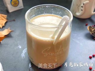 焦糖红豆奶茶的做法步骤：6