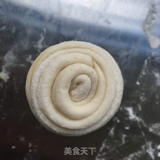 发面油酥饼的做法步骤：7