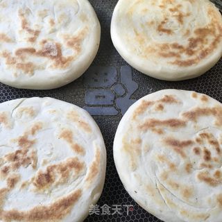 发面油酥饼的做法步骤：10