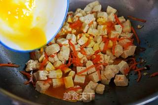 豆腐炒鸡蛋的做法步骤:8