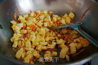 豆腐炒鸡蛋的做法步骤:9