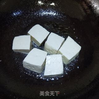 香菇青菜烧豆腐的做法步骤：3