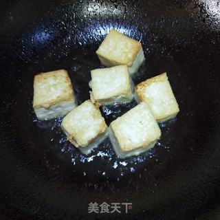 香菇青菜烧豆腐的做法步骤:4
