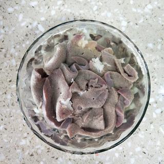 爆炒猪肝的做法步骤:3