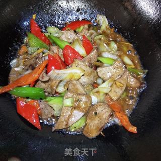 爆炒猪肝的做法步骤:12