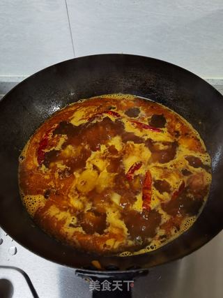 红烧羊肉炖白萝卜的做法步骤:10