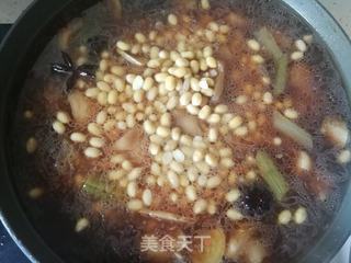 猪蹄炖黄豆的做法步骤:19