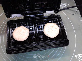 德式火腿夹心土豆华夫饼的做法步骤:15