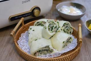 韭菜肉龙的做法步骤:8