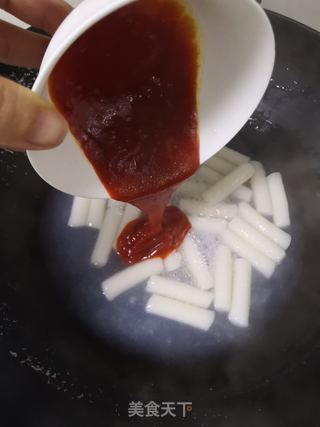 炒年糕的做法步骤:6