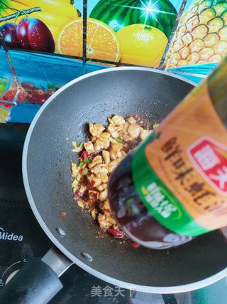 香辣鸡丁的做法步骤:9