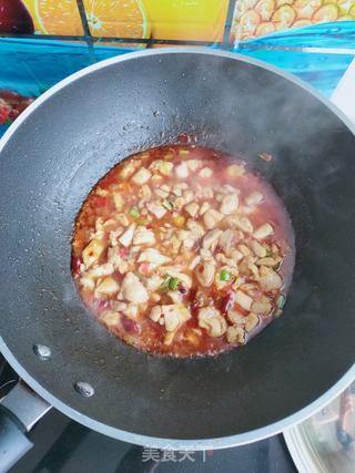 香辣鸡丁的做法步骤:13