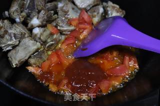 番茄排骨饭的做法步骤:5