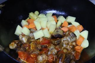 番茄排骨饭的做法步骤:6