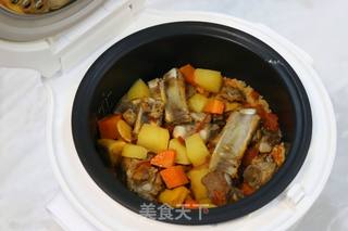 番茄排骨饭的做法步骤:10