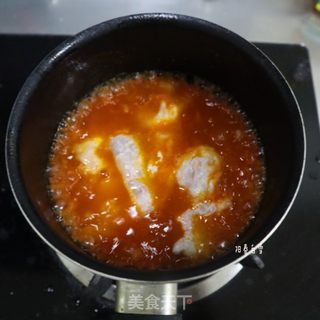 酸甜茄汁棒槌虾片❤️虾肉嫩滑孩子抢着吃的做法步骤:10