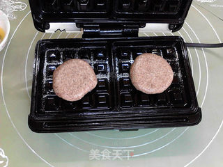 德式火腿夹心黑全麦土豆华夫饼的做法步骤:14