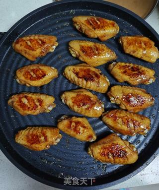 香煎鸡翅的做法步骤:7