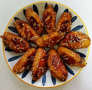 香煎鸡翅的做法步骤:9