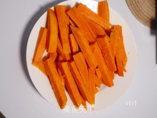 自制无添加红薯条❗️宝宝零食烤红薯干( 适合20个月以上婴幼儿辅食)的做法步骤:4