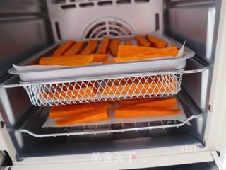 自制无添加红薯条❗️宝宝零食烤红薯干( 适合20个月以上婴幼儿辅食)的做法步骤:6