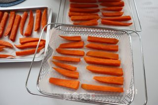 自制无添加红薯条❗️宝宝零食烤红薯干( 适合20个月以上婴幼儿辅食)的做法步骤:7