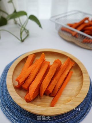 自制无添加红薯条❗️宝宝零食烤红薯干( 适合20个月以上婴幼儿辅食)的做法步骤:8