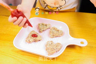 9个月以上辅食牛肉鸡肉饼的做法步骤:6