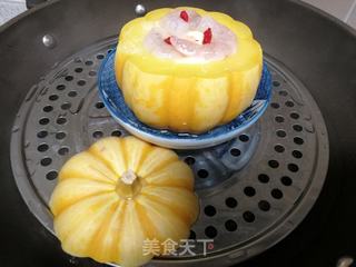 软糯香甜 鲜美嫩滑的~南瓜炖蛋的做法步骤:5