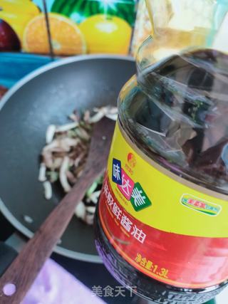 香菇肉丝炒面的做法步骤:8