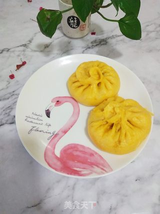 南瓜白菜猪肉粉条包的做法步骤:14