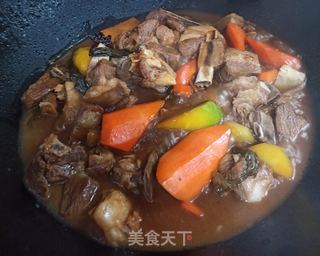 胡萝卜炖羊肉的做法步骤：7