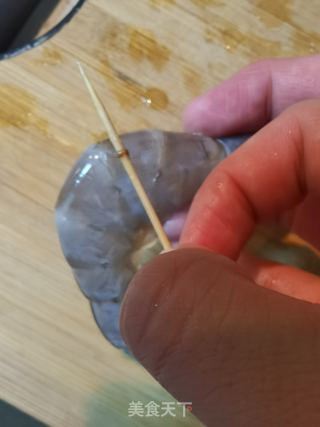 烤箱烤虾的做法步骤:3