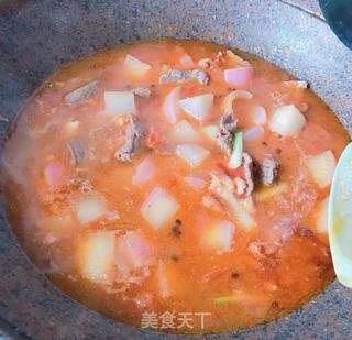 牛肉炖萝卜的做法步骤:12