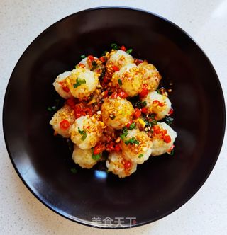 蒸水晶土豆丸子的做法步骤:18