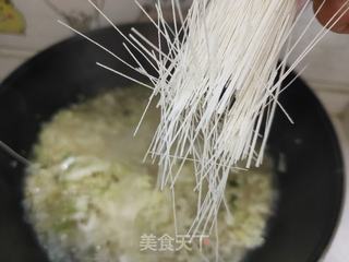 白菜挂面汤的做法步骤:8