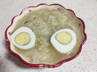 白菜挂面汤的做法步骤:12