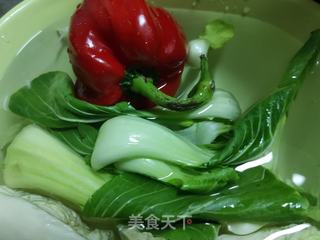 白玉菇炒鸡蛋的做法步骤:3