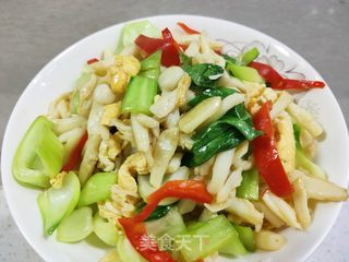 白玉菇炒鸡蛋的做法步骤:15