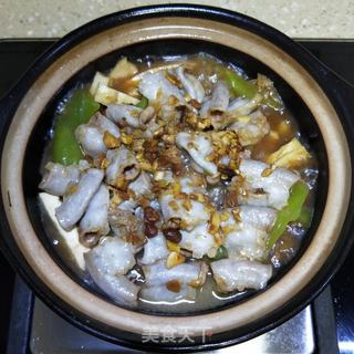 粉肠豆干煲的做法步骤:11