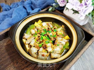 粉肠豆干煲的做法步骤:12