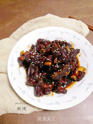 糖醋排骨的做法步骤:11