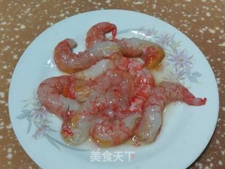 香菇虾仁南瓜面的做法步骤:3