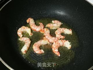 香菇虾仁南瓜面的做法步骤:4