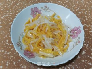 香菇虾仁南瓜面的做法步骤:12