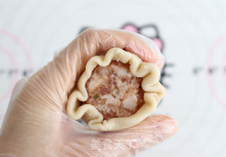 榨菜鲜肉酥的做法步骤:10