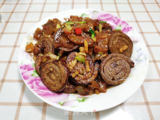 牛筋烧霉千张的做法步骤：13