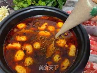 茄汁虾滑煲的做法步骤:6