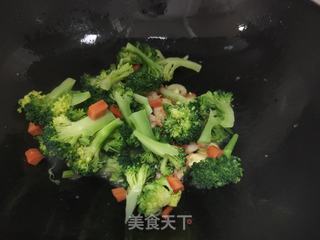 虾仁西蓝花的做法步骤：9