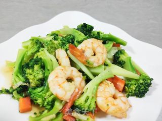 虾仁西蓝花的做法步骤:13